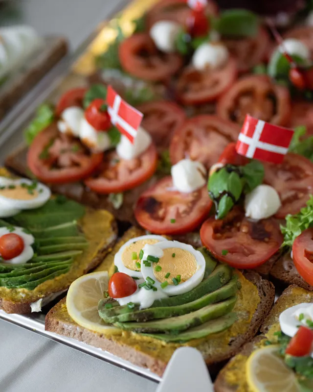 Dänisches Smørrebrød